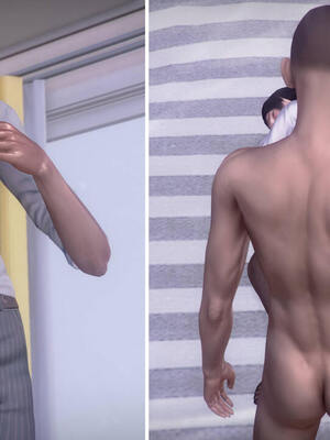 [3D]被学生威胁的丝袜老师李若雪_112