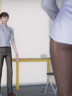 [3D]被学生威胁的丝袜老师李若雪_254