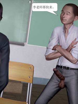 [3D]被学生威胁的丝袜老师李若雪_352