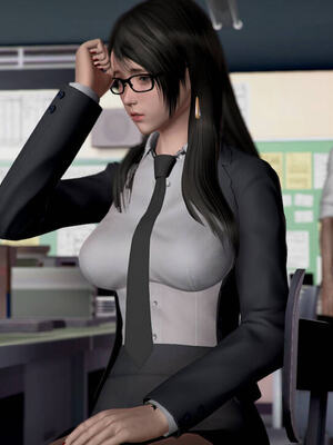 [3D]被学生威胁的丝袜老师李若雪_409