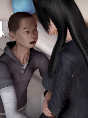 [3D]被学生威胁的丝袜老师李若雪_455