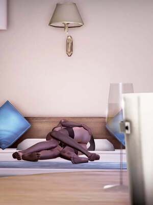 [3D]被学生威胁的丝袜老师李若雪_500