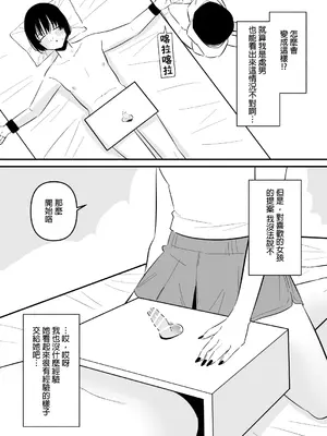 [蜂蜂蜂]ドSヤバ彼女にちんこ固定されて弄ばれてしまう｜被危險的抖S女友固定住雞雞玩弄 [沒有漢化]_04