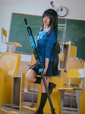 是一只熊仔吗&一北亦北 - 蔚蓝档案 一之濑明日奈&角楯花凛 真爱版_037