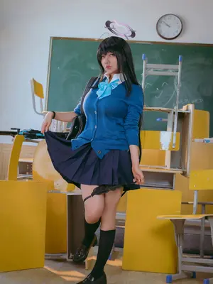 是一只熊仔吗&一北亦北 - 蔚蓝档案 一之濑明日奈&角楯花凛 真爱版_038