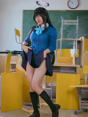 是一只熊仔吗&一北亦北 - 蔚蓝档案 一之濑明日奈&角楯花凛 真爱版_040