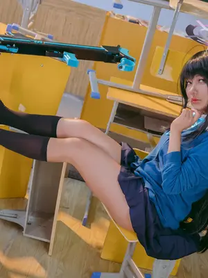 是一只熊仔吗&一北亦北 - 蔚蓝档案 一之濑明日奈&角楯花凛 真爱版_043