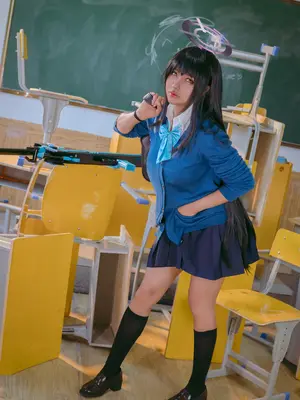 是一只熊仔吗&一北亦北 - 蔚蓝档案 一之濑明日奈&角楯花凛 真爱版_045