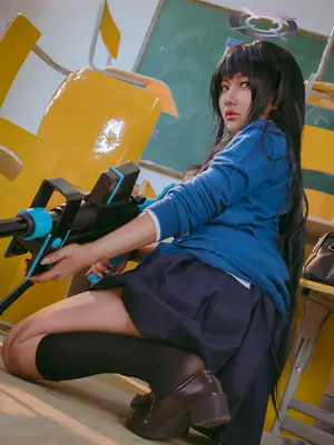 是一只熊仔吗&一北亦北 - 蔚蓝档案 一之濑明日奈&角楯花凛 真爱版_052