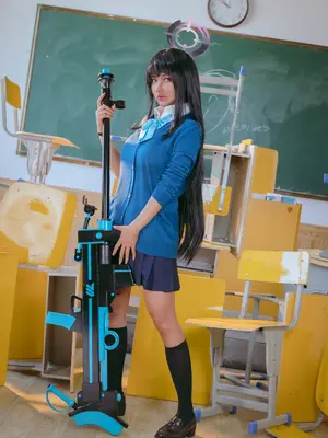 是一只熊仔吗&一北亦北 - 蔚蓝档案 一之濑明日奈&角楯花凛 真爱版_059