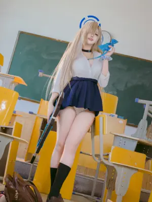 是一只熊仔吗&一北亦北 - 蔚蓝档案 一之濑明日奈&角楯花凛 真爱版_063