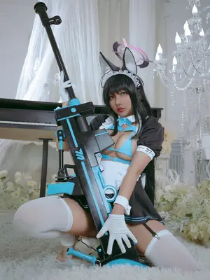 是一只熊仔吗&一北亦北 - 蔚蓝档案 一之濑明日奈&角楯花凛 真爱版_086