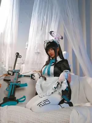 是一只熊仔吗&一北亦北 - 蔚蓝档案 一之濑明日奈&角楯花凛 真爱版_090