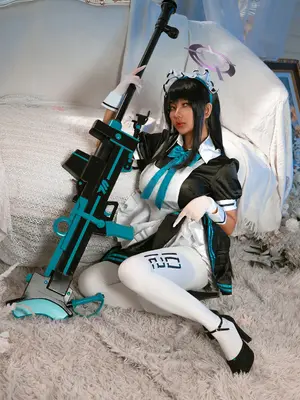 是一只熊仔吗&一北亦北 - 蔚蓝档案 一之濑明日奈&角楯花凛 真爱版_091