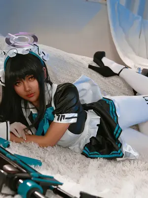 是一只熊仔吗&一北亦北 - 蔚蓝档案 一之濑明日奈&角楯花凛 真爱版_098