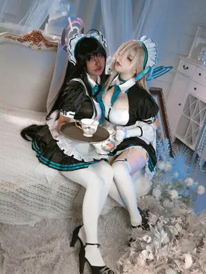 是一只熊仔吗&一北亦北 - 蔚蓝档案 一之濑明日奈&角楯花凛 真爱版_144