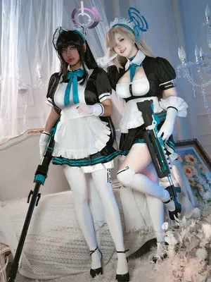 是一只熊仔吗&一北亦北 - 蔚蓝档案 一之濑明日奈&角楯花凛 真爱版_145