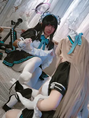 是一只熊仔吗&一北亦北 - 蔚蓝档案 一之濑明日奈&角楯花凛 真爱版_147