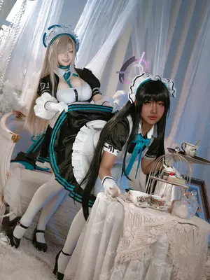 是一只熊仔吗&一北亦北 - 蔚蓝档案 一之濑明日奈&角楯花凛 真爱版_148