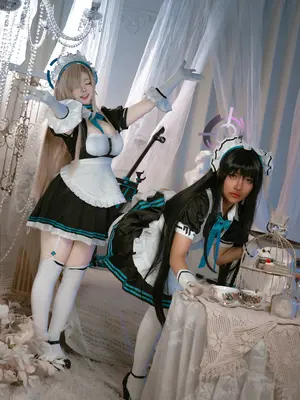 是一只熊仔吗&一北亦北 - 蔚蓝档案 一之濑明日奈&角楯花凛 真爱版_149