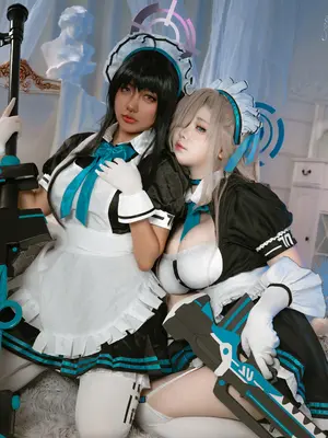 是一只熊仔吗&一北亦北 - 蔚蓝档案 一之濑明日奈&角楯花凛 真爱版_150