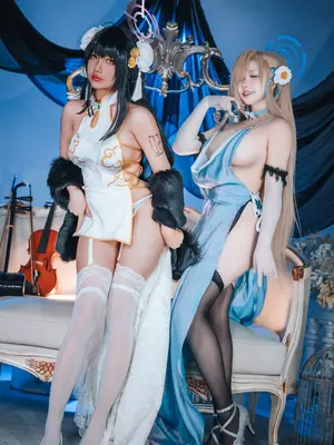 是一只熊仔吗&一北亦北 - 蔚蓝档案 一之濑明日奈&角楯花凛 真爱版_152