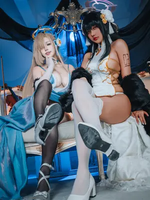 是一只熊仔吗&一北亦北 - 蔚蓝档案 一之濑明日奈&角楯花凛 真爱版_153