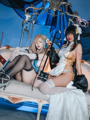 是一只熊仔吗&一北亦北 - 蔚蓝档案 一之濑明日奈&角楯花凛 真爱版_154