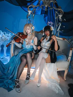 是一只熊仔吗&一北亦北 - 蔚蓝档案 一之濑明日奈&角楯花凛 真爱版_156