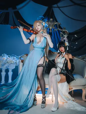 是一只熊仔吗&一北亦北 - 蔚蓝档案 一之濑明日奈&角楯花凛 真爱版_157