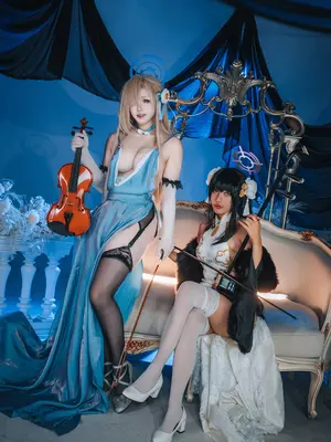 是一只熊仔吗&一北亦北 - 蔚蓝档案 一之濑明日奈&角楯花凛 真爱版_158