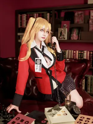 阿雪雪 - 狂赌之渊 早乙女芽亚里 制服_19