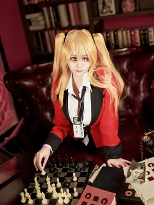 阿雪雪 - 狂赌之渊 早乙女芽亚里 制服_20