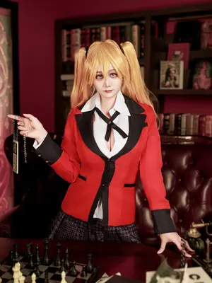 阿雪雪 - 狂赌之渊 早乙女芽亚里 制服_21