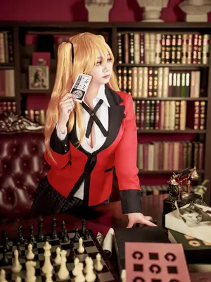 阿雪雪 - 狂赌之渊 早乙女芽亚里 制服_22