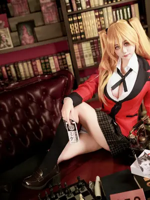 阿雪雪 - 狂赌之渊 早乙女芽亚里 制服_24