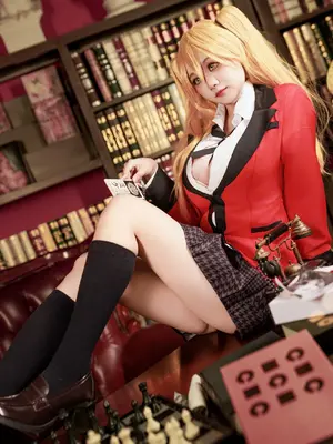 阿雪雪 - 狂赌之渊 早乙女芽亚里 制服_25