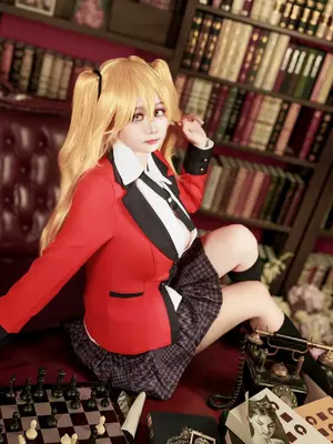 阿雪雪 - 狂赌之渊 早乙女芽亚里 制服_29