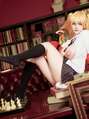 阿雪雪 - 狂赌之渊 早乙女芽亚里 制服_60