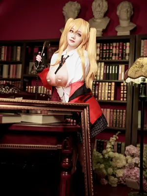 阿雪雪 - 狂赌之渊 早乙女芽亚里 制服_61