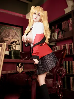 阿雪雪 - 狂赌之渊 早乙女芽亚里 制服_65