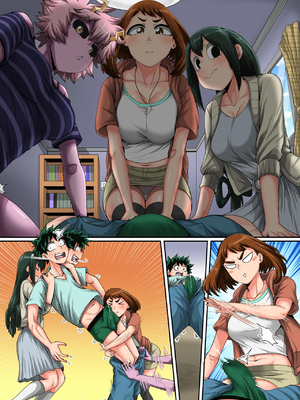 [ジュースボックス工場 (ジュナジュナジュース)] 僕のハーレムアカデミア 08話「彼女たちの決心前編」(僕のヒーローアカデミア)_070