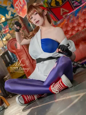 Yiko湿润兔 - 拳皇 坂崎百合_33