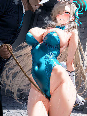 (らくだだん@Booth) Asuna Ichinose Aphrodisiac Rope Ecchi_040__43