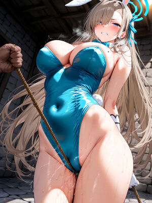 (らくだだん@Booth) Asuna Ichinose Aphrodisiac Rope Ecchi_059__64