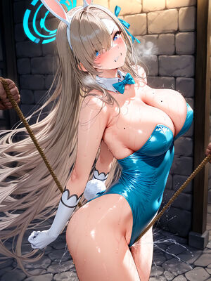 (らくだだん@Booth) Asuna Ichinose Aphrodisiac Rope Ecchi_065__71