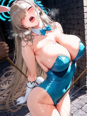 (らくだだん@Booth) Asuna Ichinose Aphrodisiac Rope Ecchi_102__109