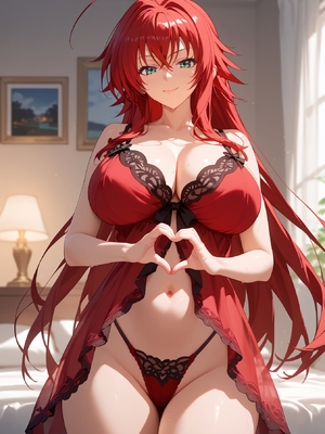 [ReverendGreatLove] 莉雅丝·吉蒙里_Rias.Gremory_Negligee_001