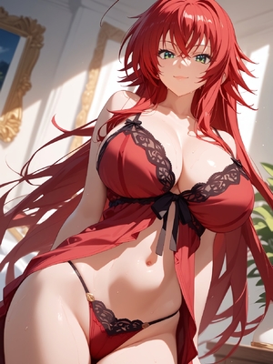 [ReverendGreatLove] 莉雅丝·吉蒙里_Rias.Gremory_Negligee_002