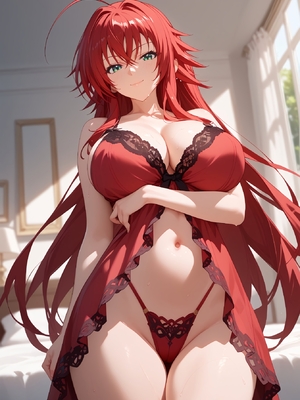 [ReverendGreatLove] 莉雅丝·吉蒙里_Rias.Gremory_Negligee_003